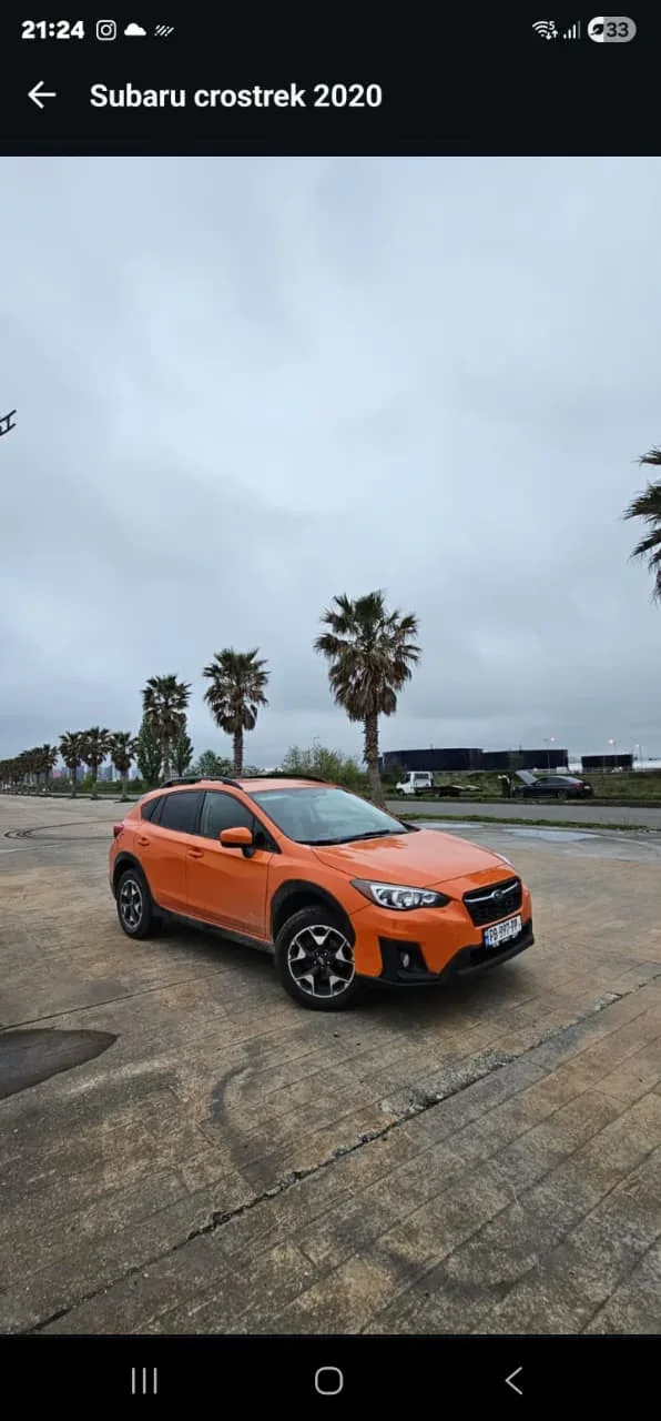 Subaru Crosstrek 2018 — car rental in Georgia, Cartome